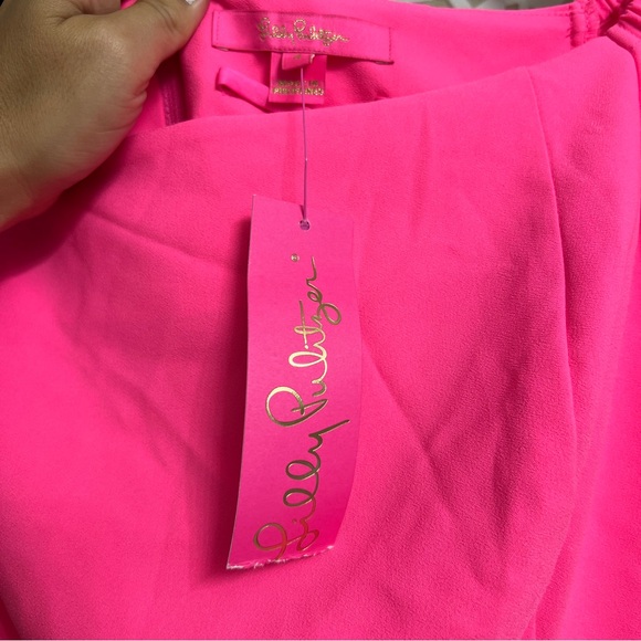 Lily Pulitzer Hot Pink Jumpsuit NWT - Picture 6 of 9